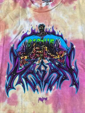 Hasan Piker Hasanabie Tie-Dye Bernie Ideologies Union Made In USA Graphic T Med